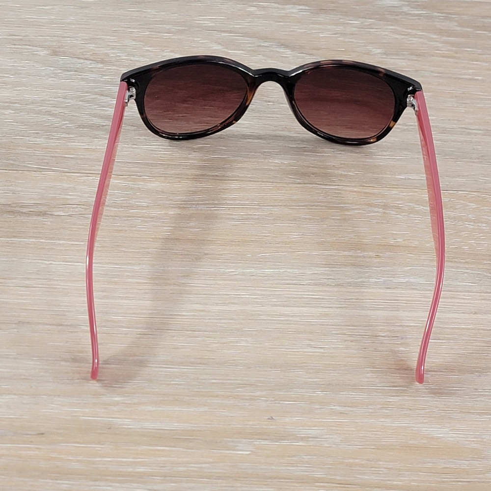 Ivanka Trump IT032 Sunglasses Dark Brown Tortoise Pink Cat Eye 50-21-150 - Picture 5 of 8